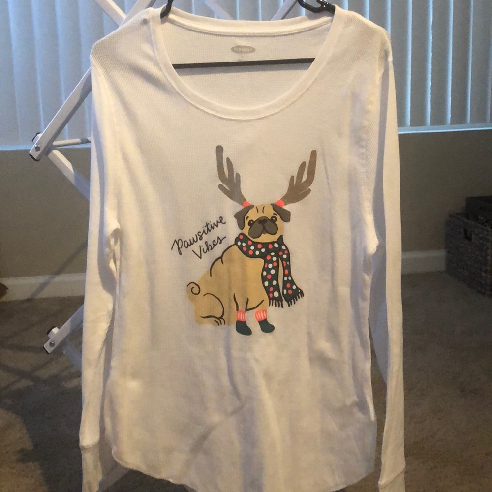 Pawsitive Vibes Long Sleeve Thermal Top